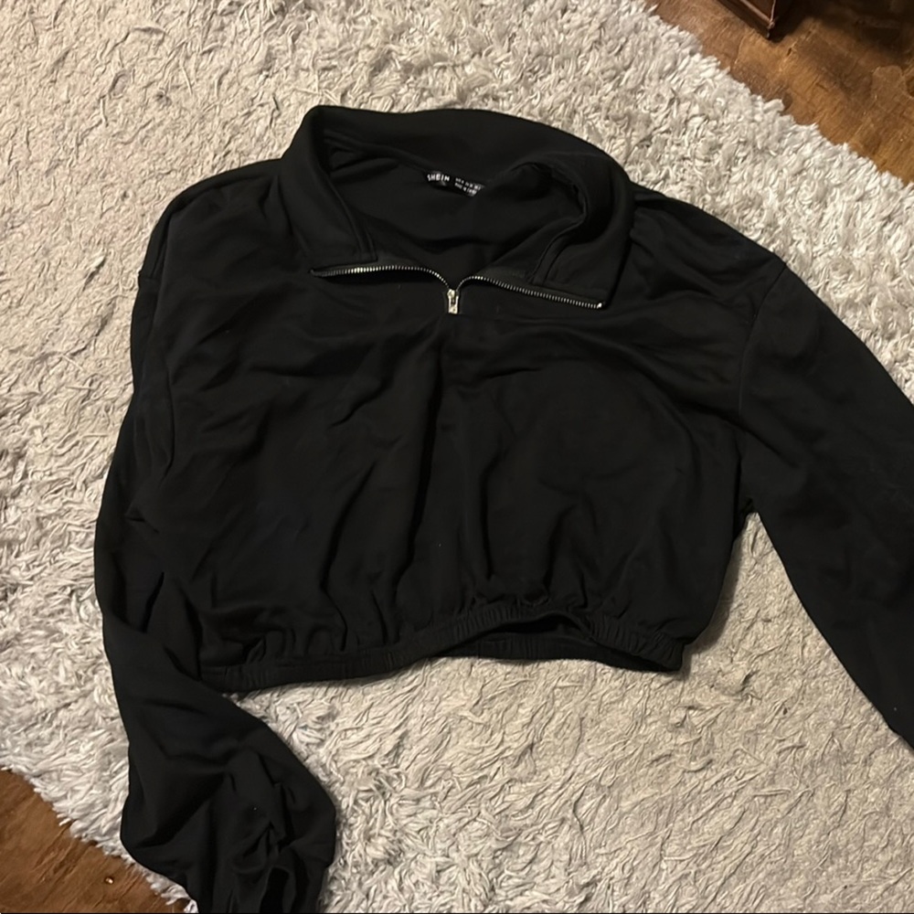 Black Cropped Jacket
